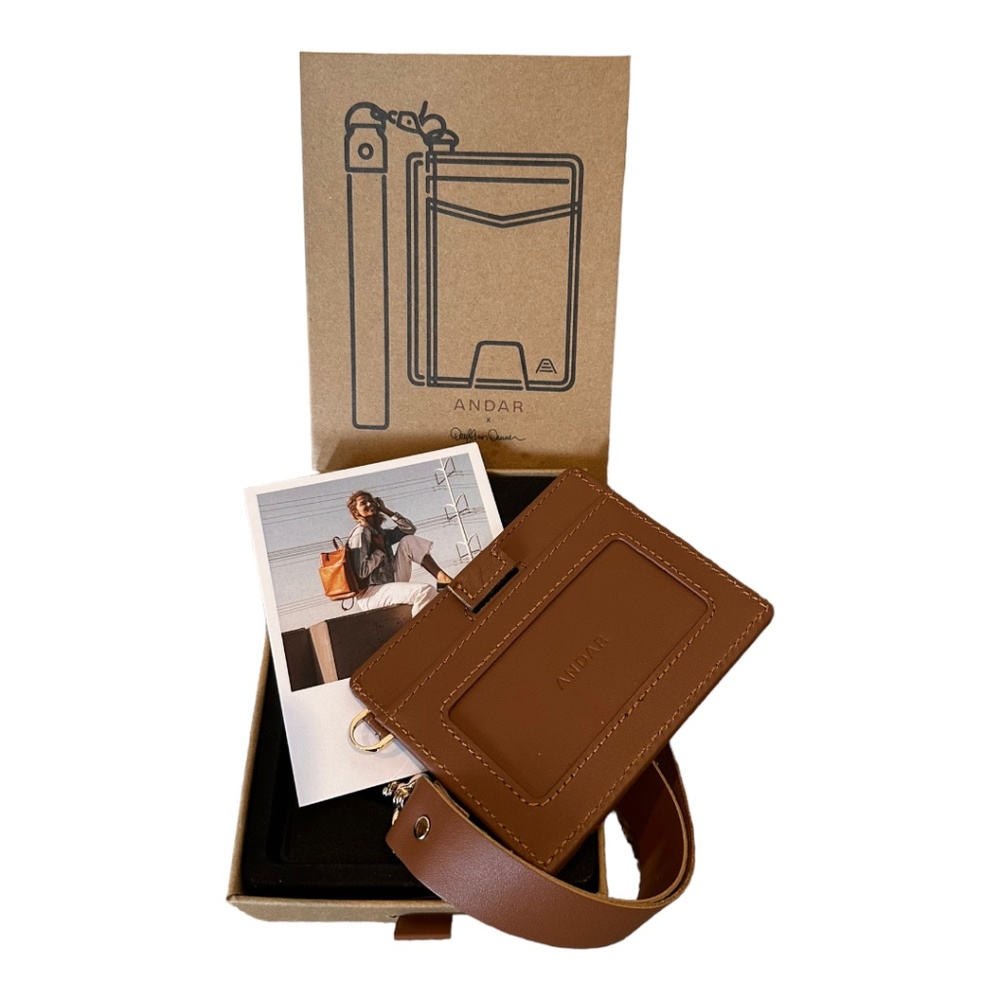 Andar The Denner Wallet in congnac tan *NWOT